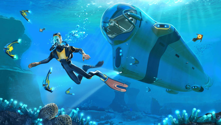 Subnautica: An undersea exploratory adventure.